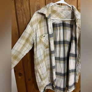 M Free People flannel